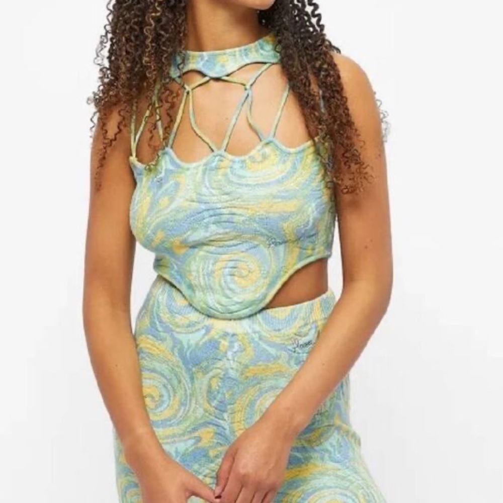 House of Sunny Cypress Vest Cucumber 6